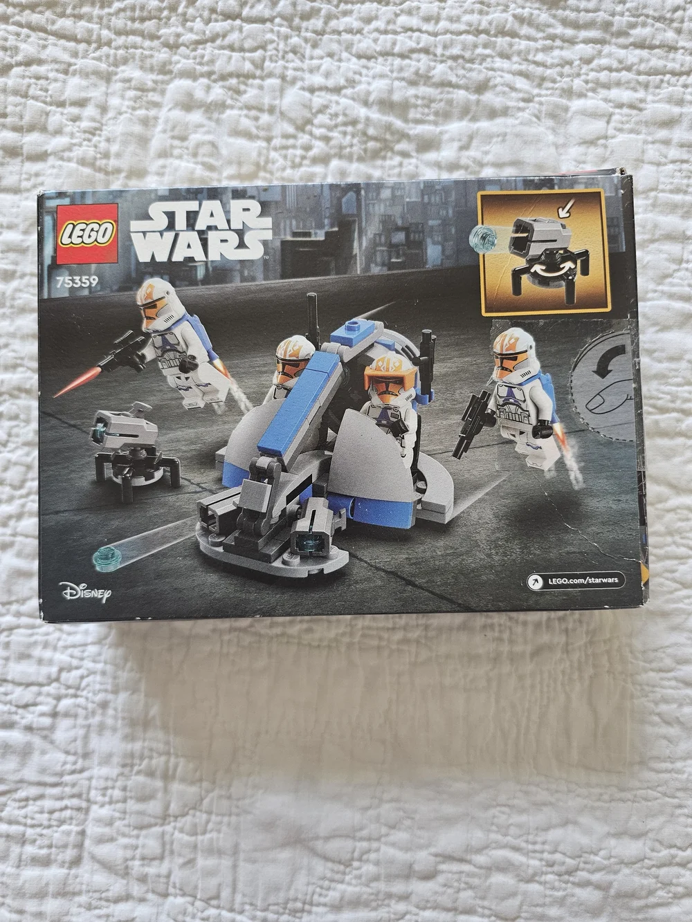 LEGO Star Wars Ahsoka's Clone Trooper Battle Pack - White & Blue